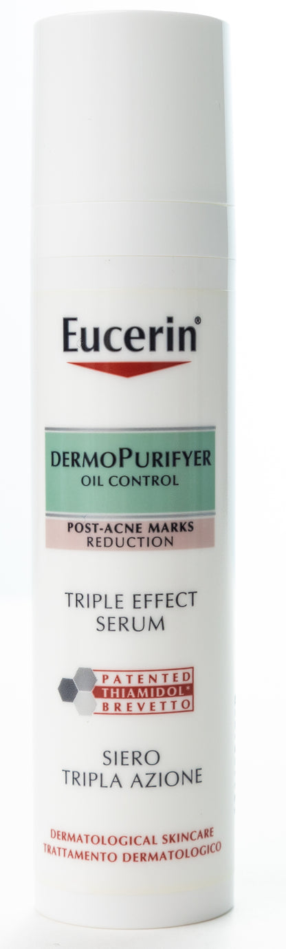 Eucerin DermoPurifyer Oil Control Post-Acne Marks Reduction Triple Effect 40 Ml