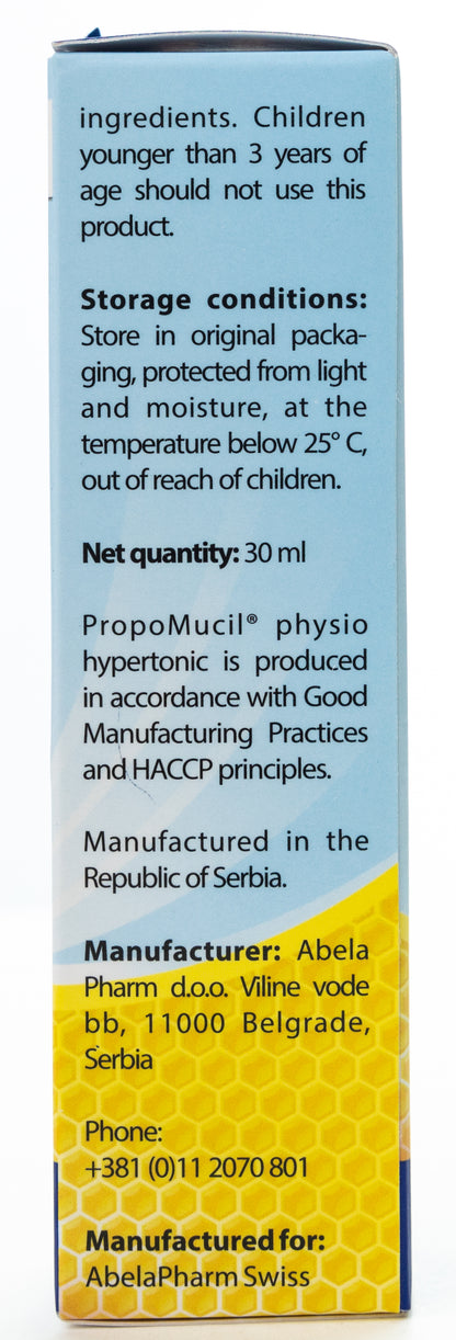 Propomucil Physio Hypertonic Nasal Spray 30Ml