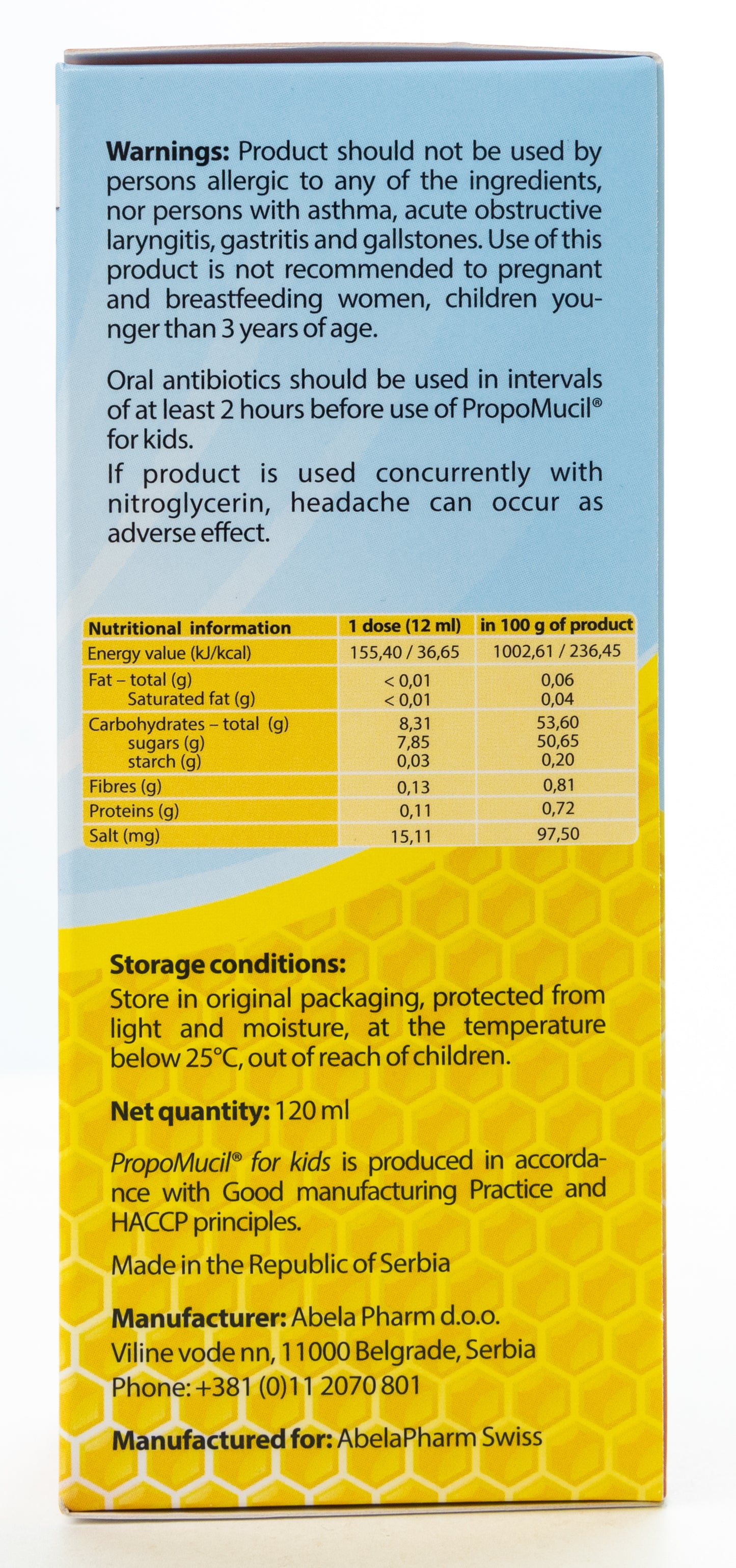 Propomucil For Kids Cough Syrup 120Ml