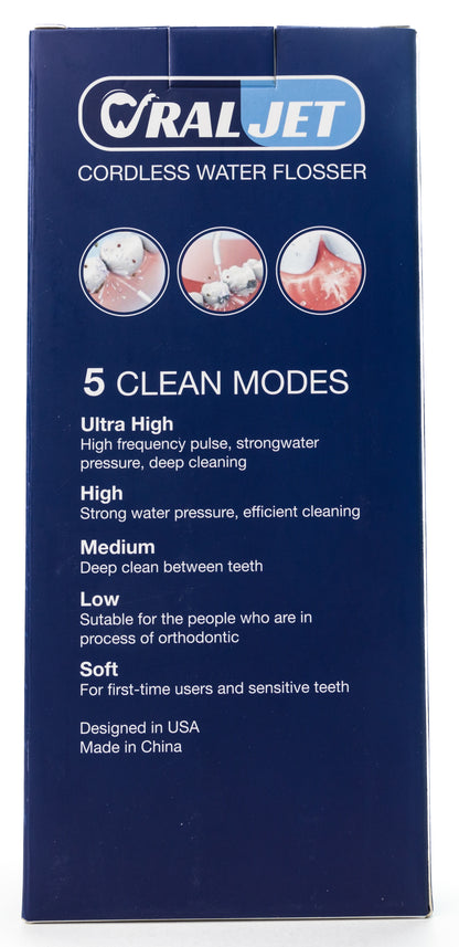 Oraljet Cordless Water Flosser-White