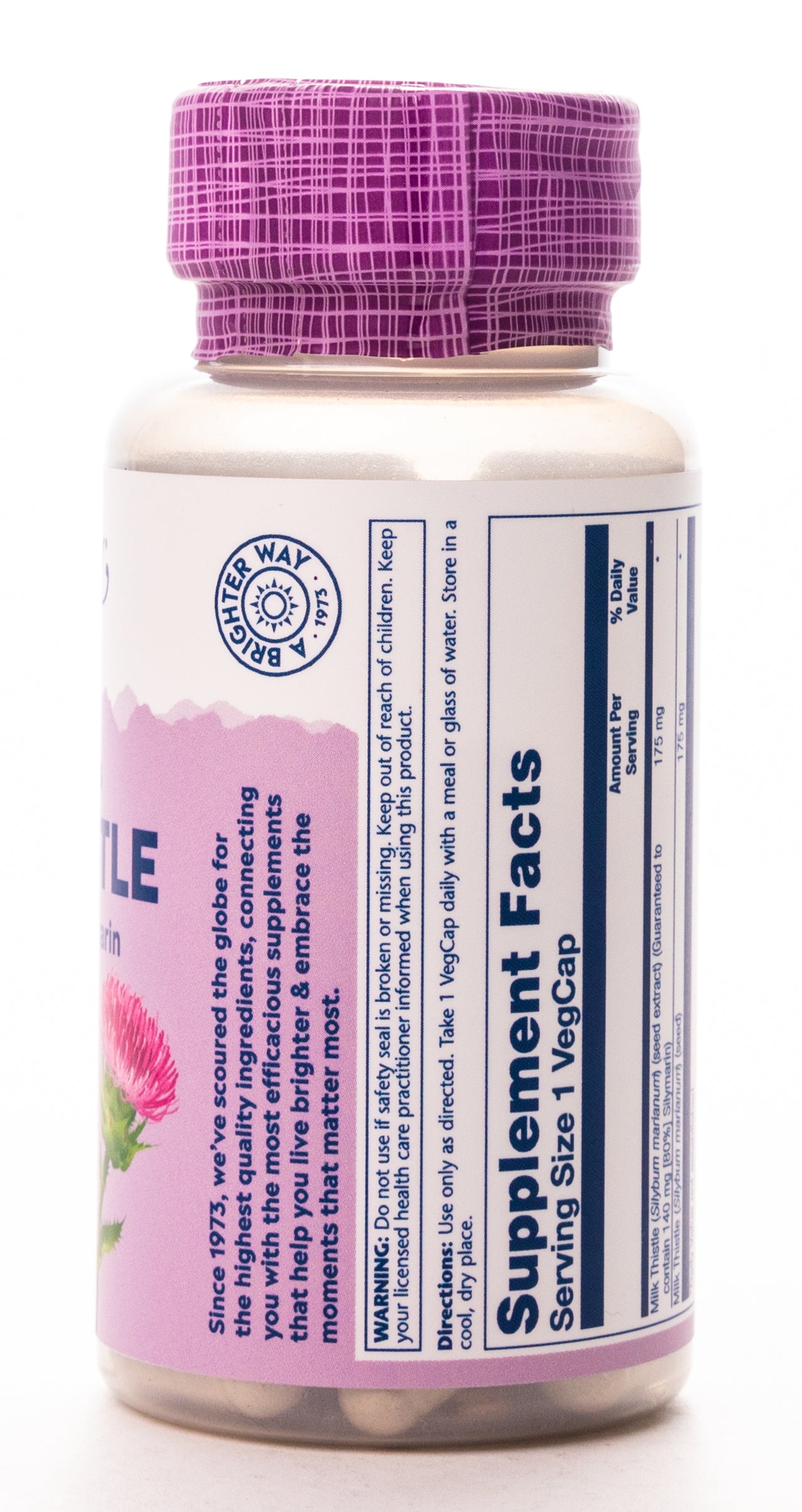 Solaray Milk Thistle 175 mg 60 Capsules