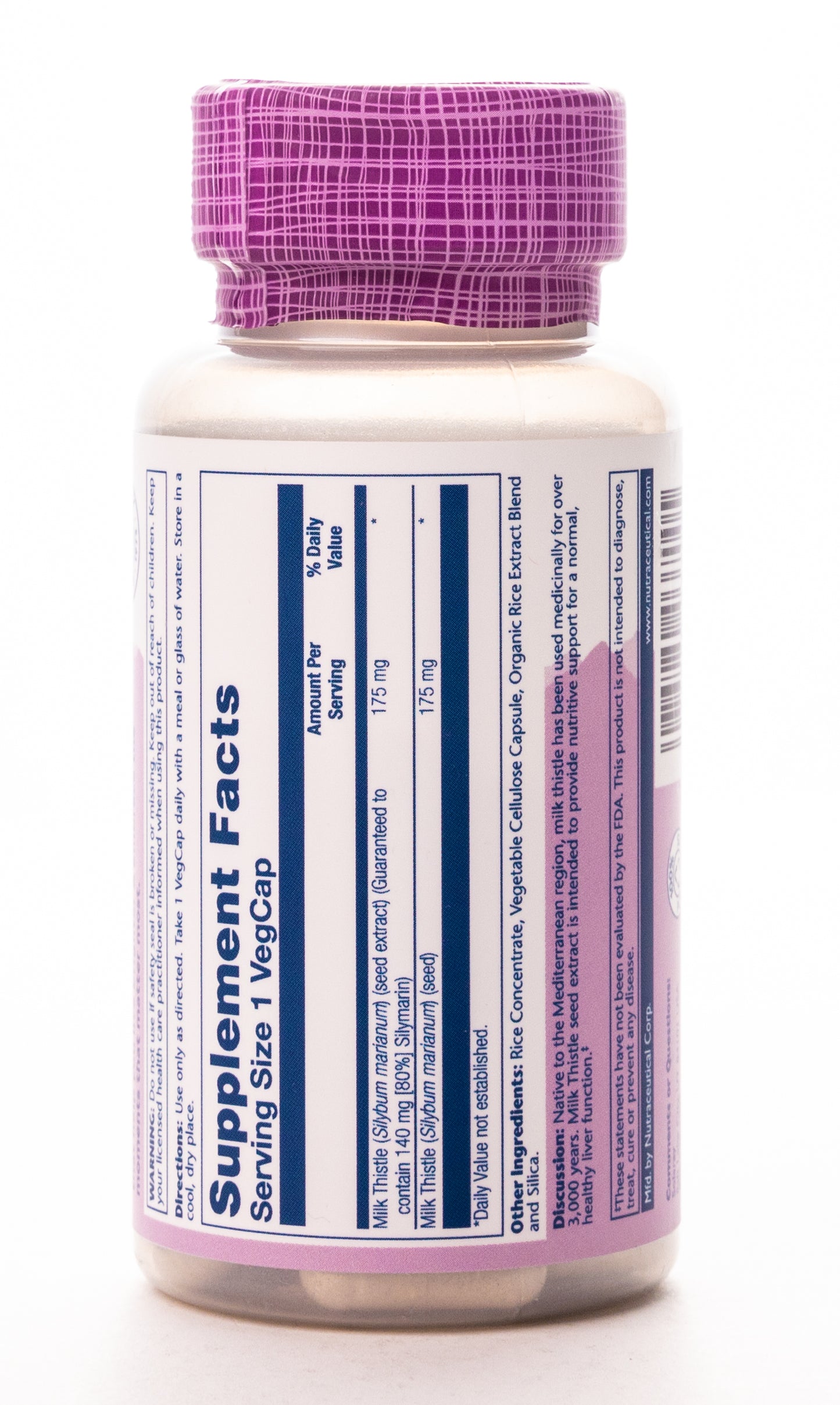 Solaray Milk Thistle 175 mg 60 Capsules