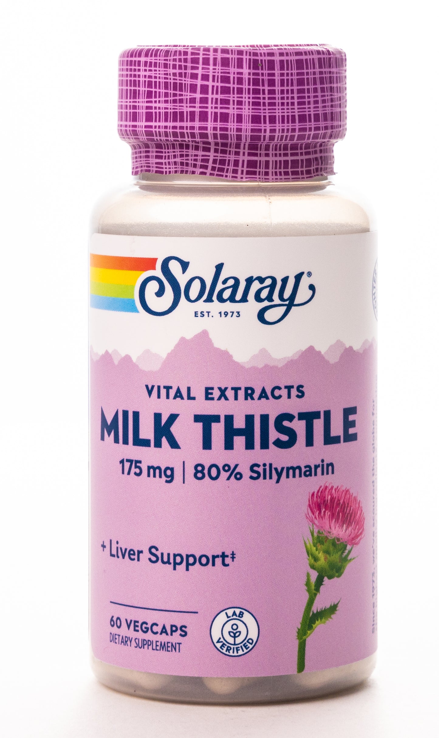 Solaray Milk Thistle 175 mg 60 Capsules