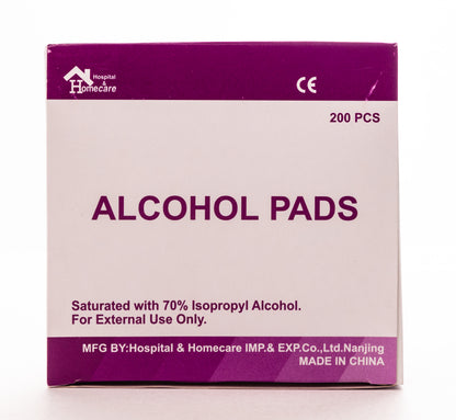 Alcohol Swab 200 Pieces [Homecare]