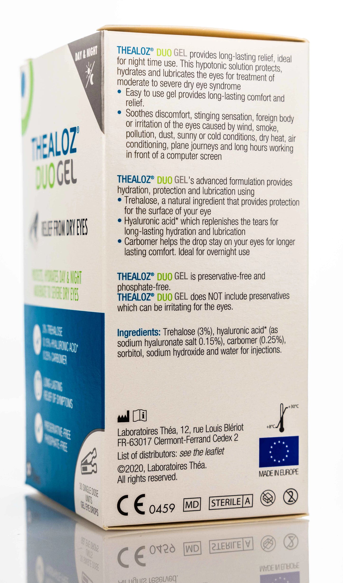 Thealoz Duo  Eye Gel Ud 30X0.4Gm
