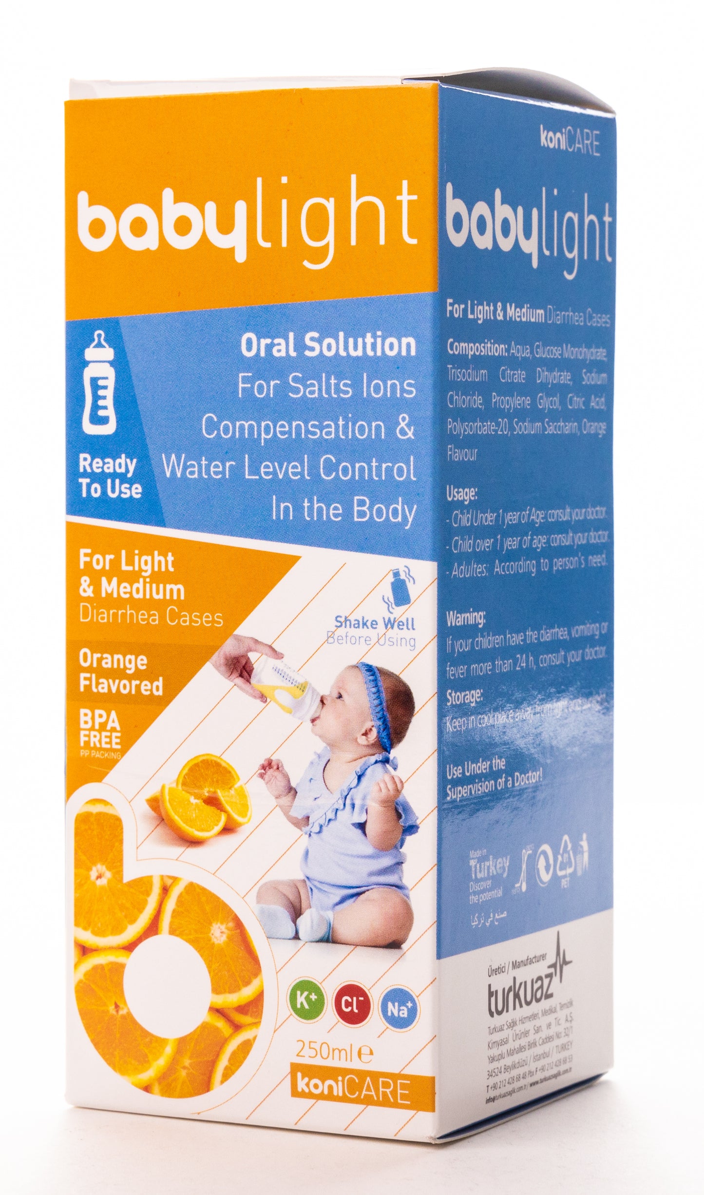 Konicare Babylight Orange 250ml
