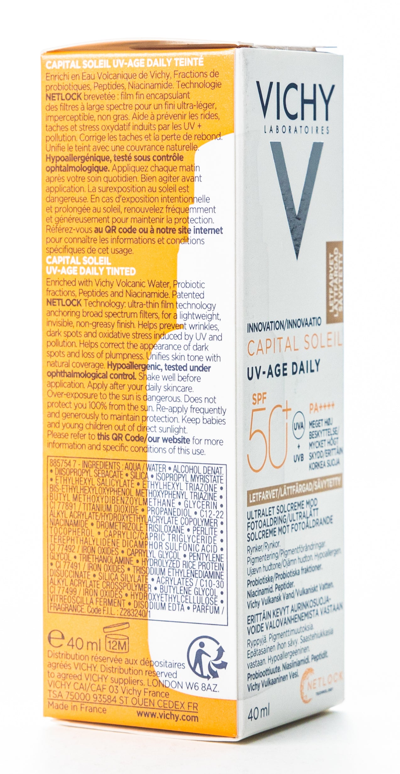 Vichy Capital Soleil UV Age Daily SPF 50+ Tinted Cream 40 ml