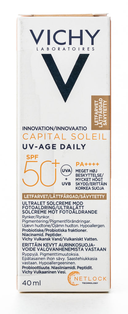 Vichy Capital Soleil UV Age Daily SPF 50+ Tinted Cream 40 ml