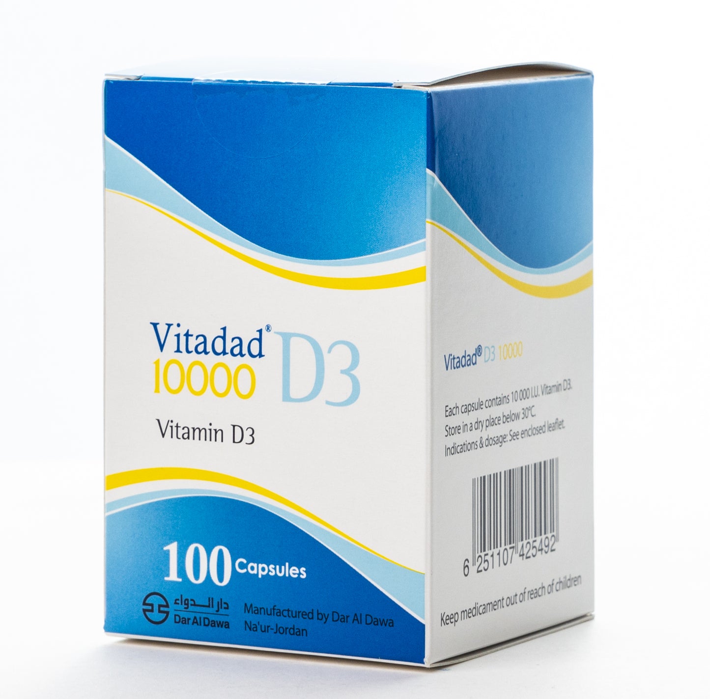 Vitadad Vitamin D3 10000 IU 100 Capsules