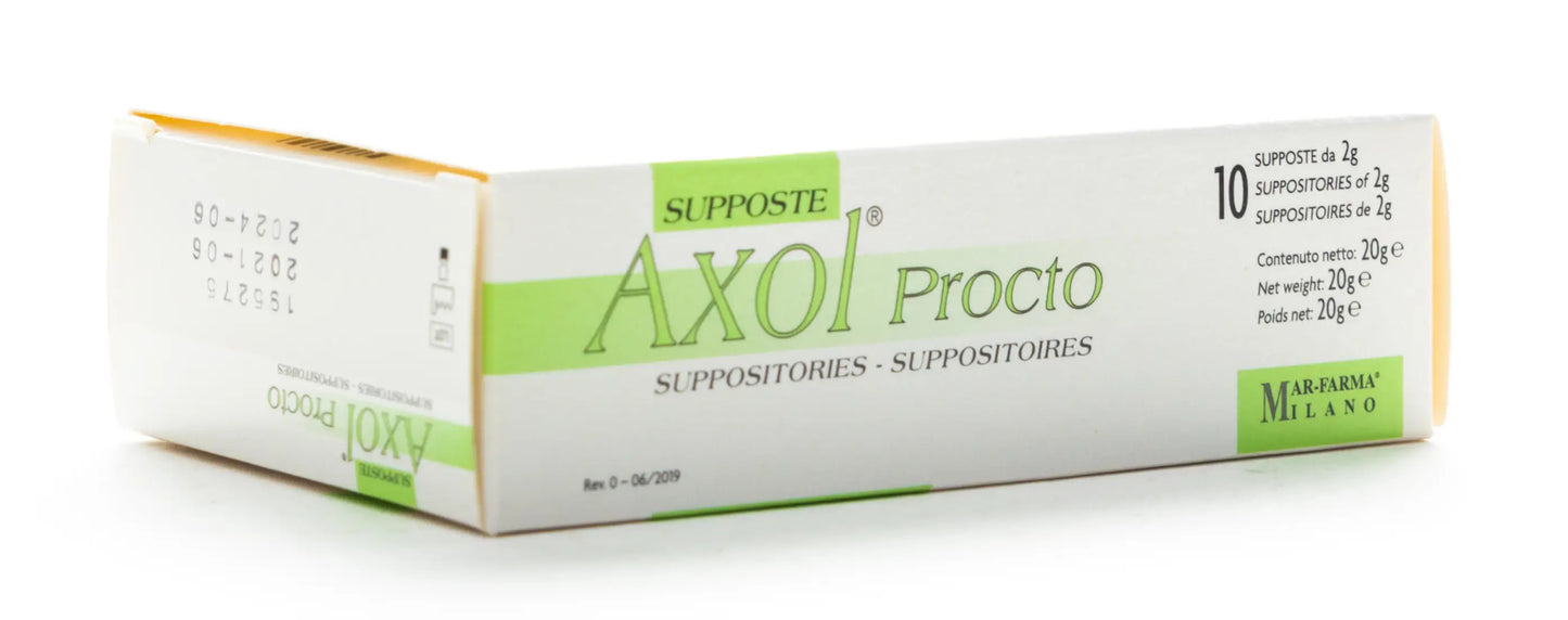 Axol Procto 10 Suppository