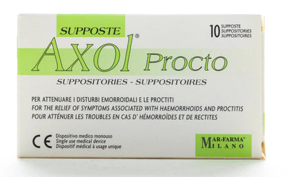 Axol Procto 10 Suppository