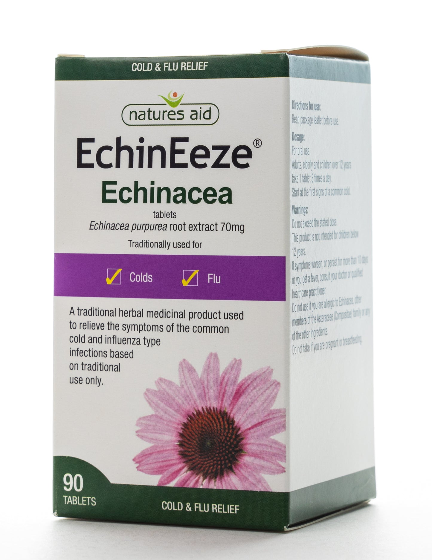 Natures Aid EchinEeze (Echinacea) 90 Tablet