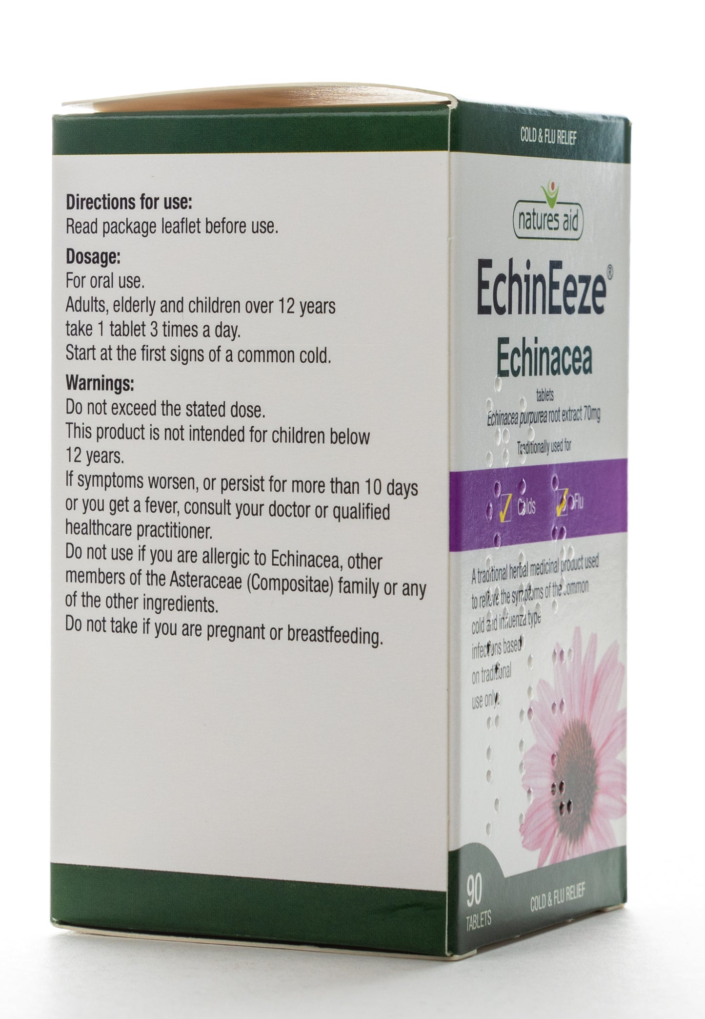 Natures Aid EchinEeze (Echinacea) 90 Tablet
