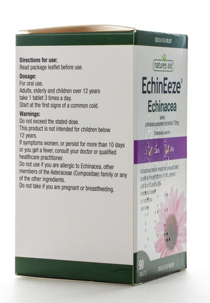 Natures Aid EchinEeze (Echinacea) 90 Tablet