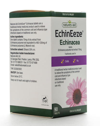 Natures Aid EchinEeze (Echinacea) 90 Tablet