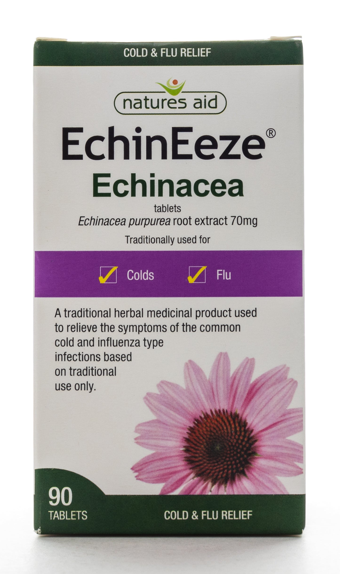 Natures Aid EchinEeze (Echinacea) 90 Tablet