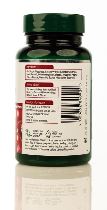 Natures Aid Cranberry 5000mg 90 Tablet