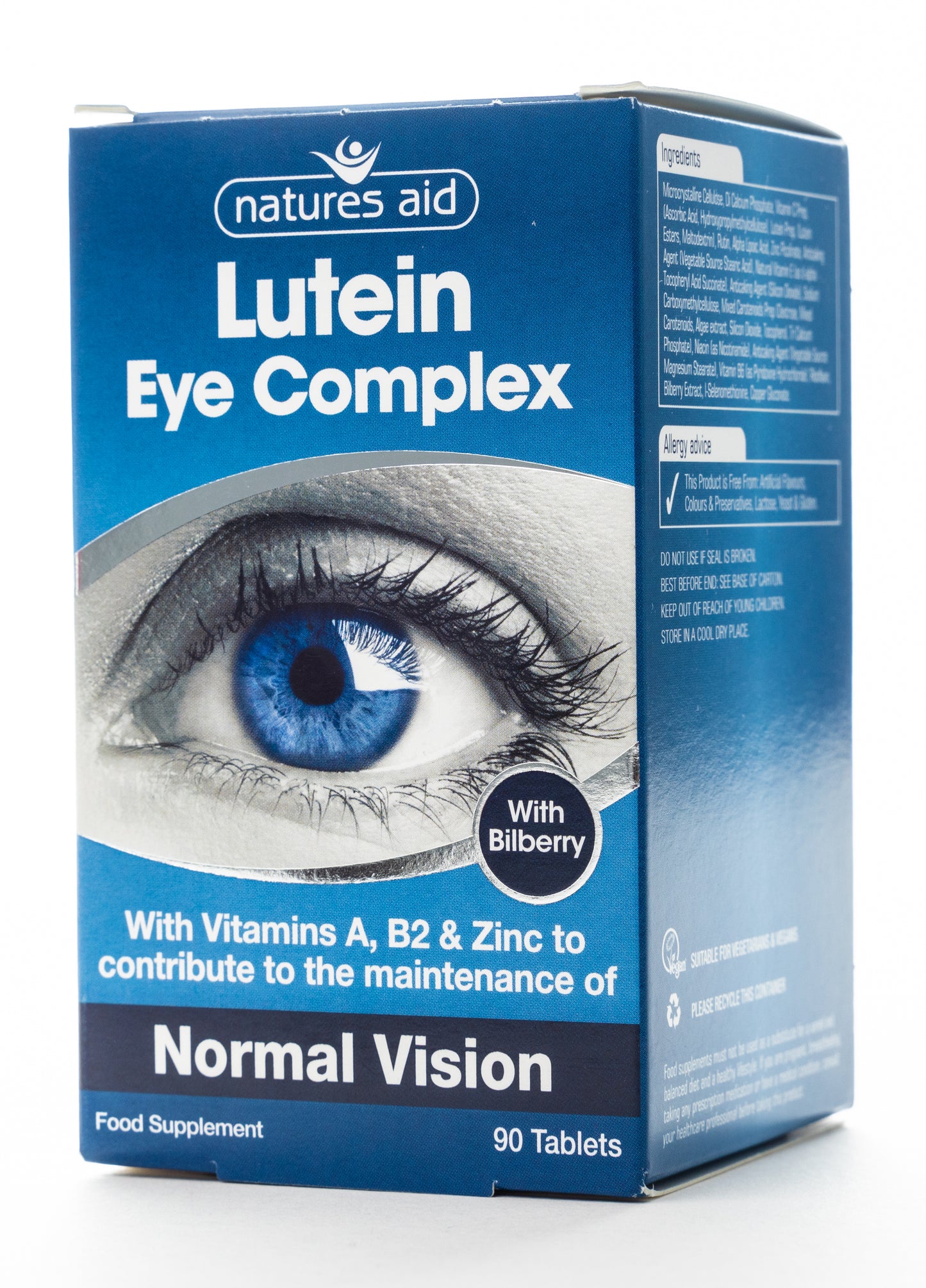Natures Aid Lutein Eye Complex 90 Tablet