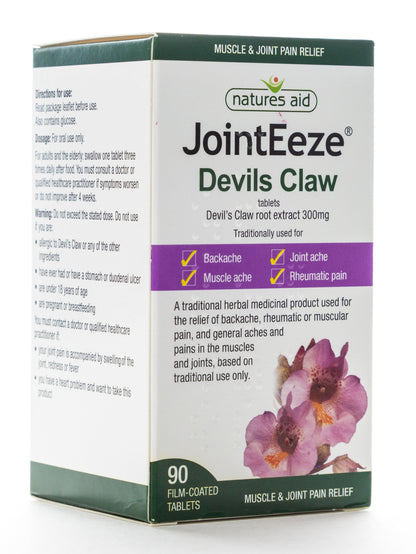 Natures Aid JointEeze Devils Claw 90 Tablet