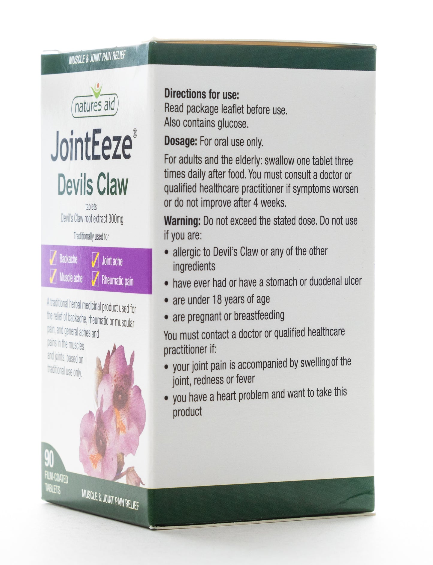 Natures Aid JointEeze Devils Claw 90 Tablet