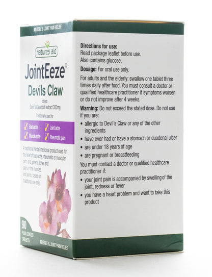 Natures Aid JointEeze Devils Claw 90 Tablet