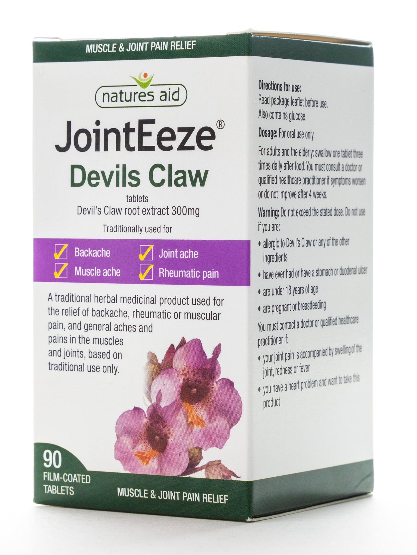 Natures Aid JointEeze Devils Claw 90 Tablet