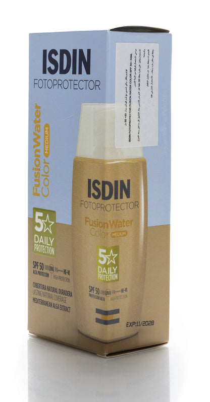 Isdin Spf 50 Fusion Water Color Medium 50 Ml