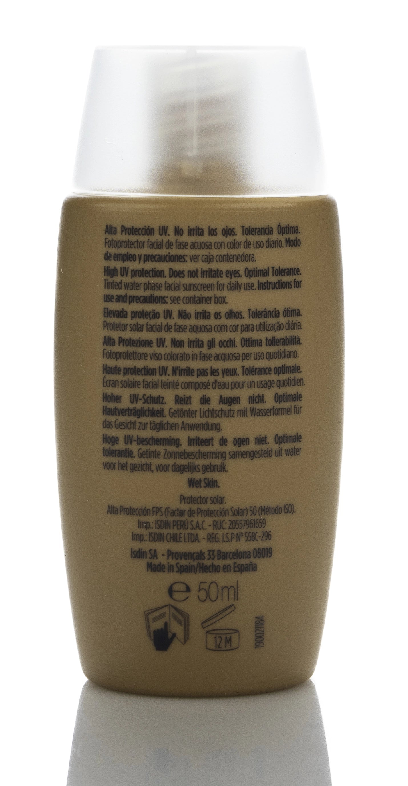 Isdin Spf 50 Fusion Water Color Medium 50 Ml