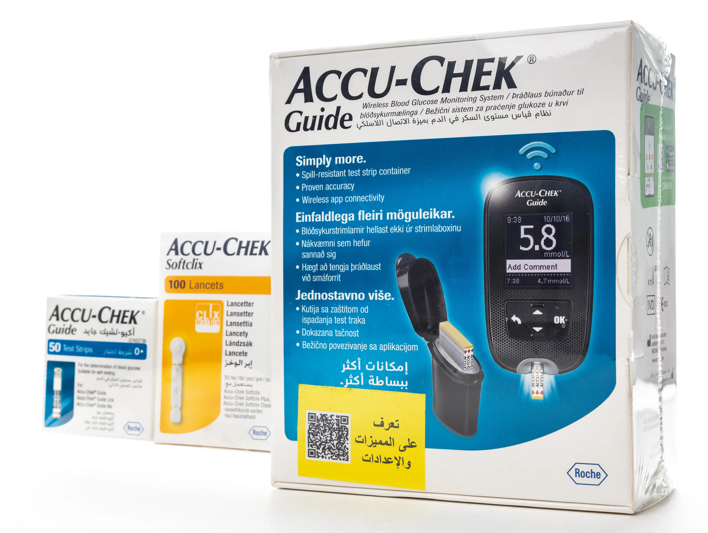 Accu Check Guide Mmol/L + 50 Strip + 100 Lancet
