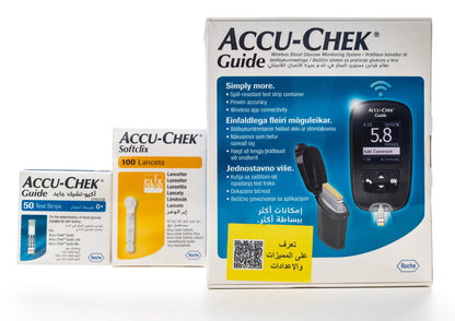 Accu Check Guide Mmol/L + 50 Strip + 100 Lancet