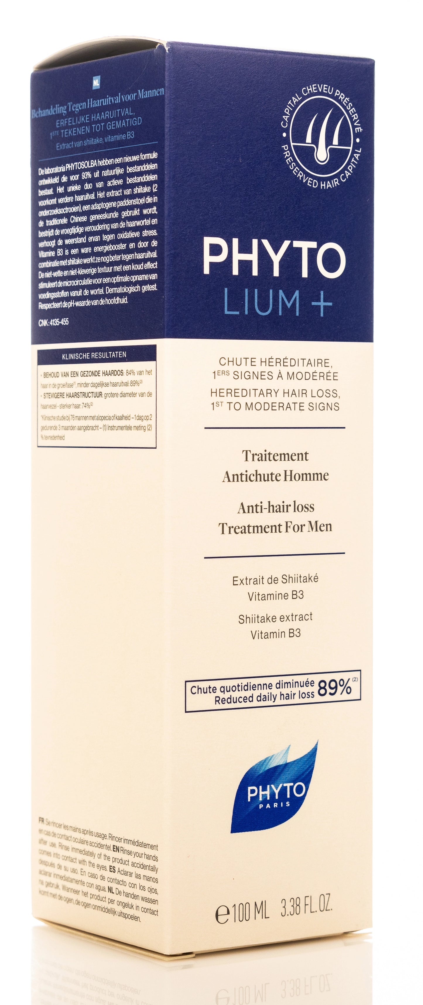 Phyto Lium+ Anti-Hair Loss Treatment for Men Solution 100 Ml