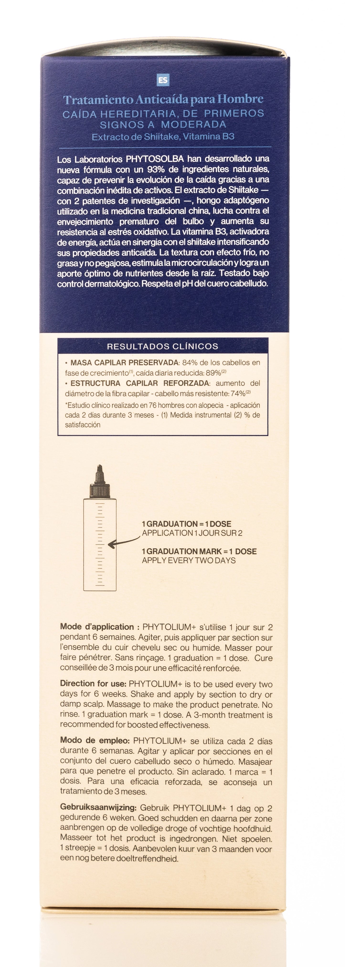 Phyto Lium+ Anti-Hair Loss Treatment for Men Solution 100 Ml