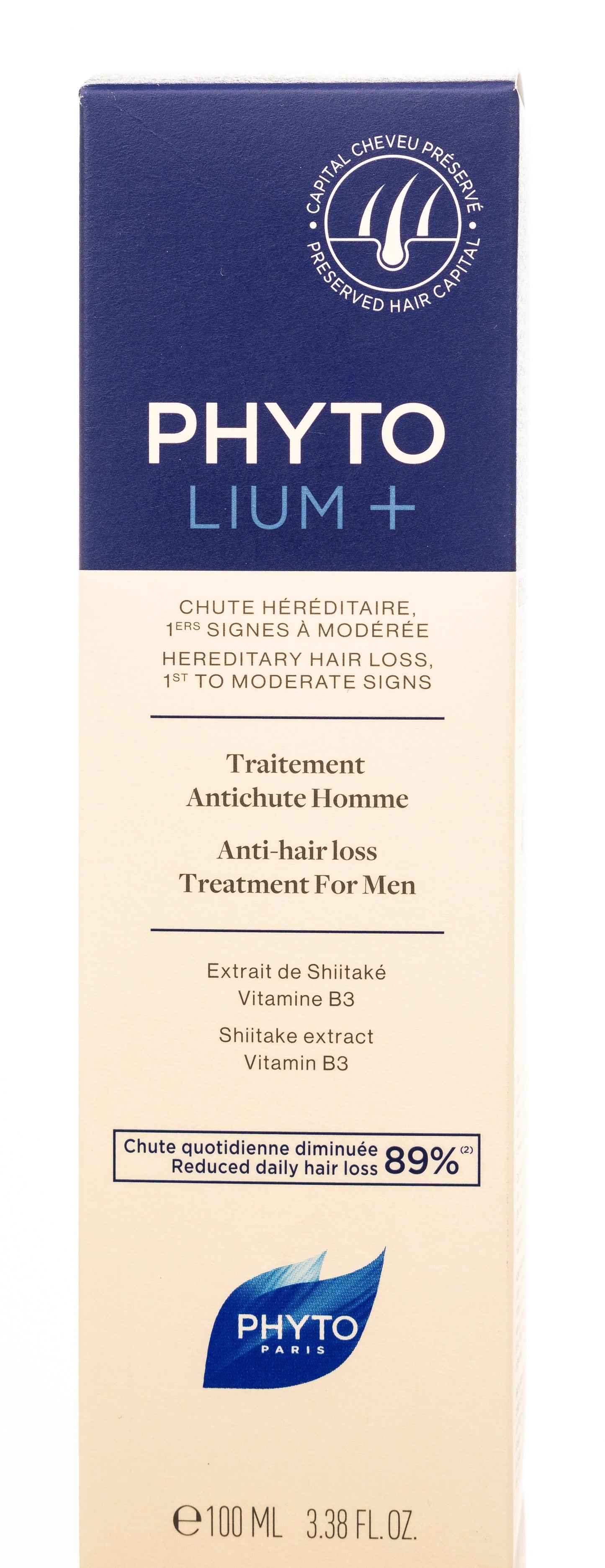 Phyto Lium+ Anti-Hair Loss Treatment for Men Solution 100 Ml