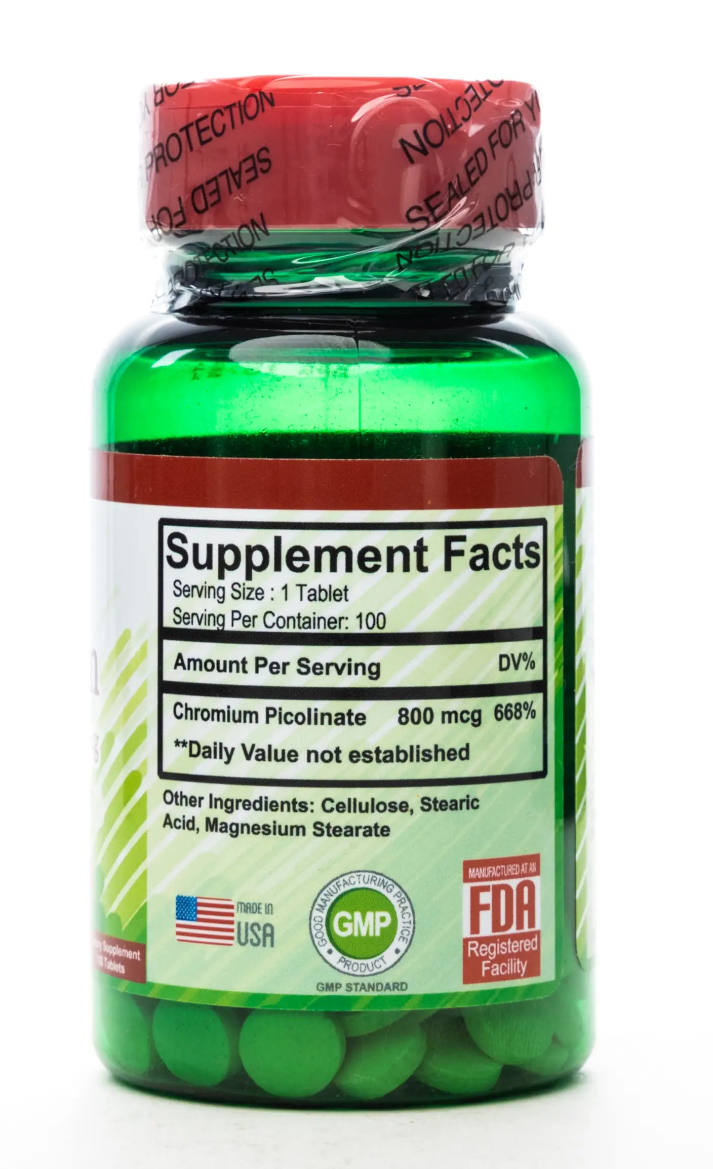 Human Essentials Chromium Picolinate 800mcg 100 Tablet