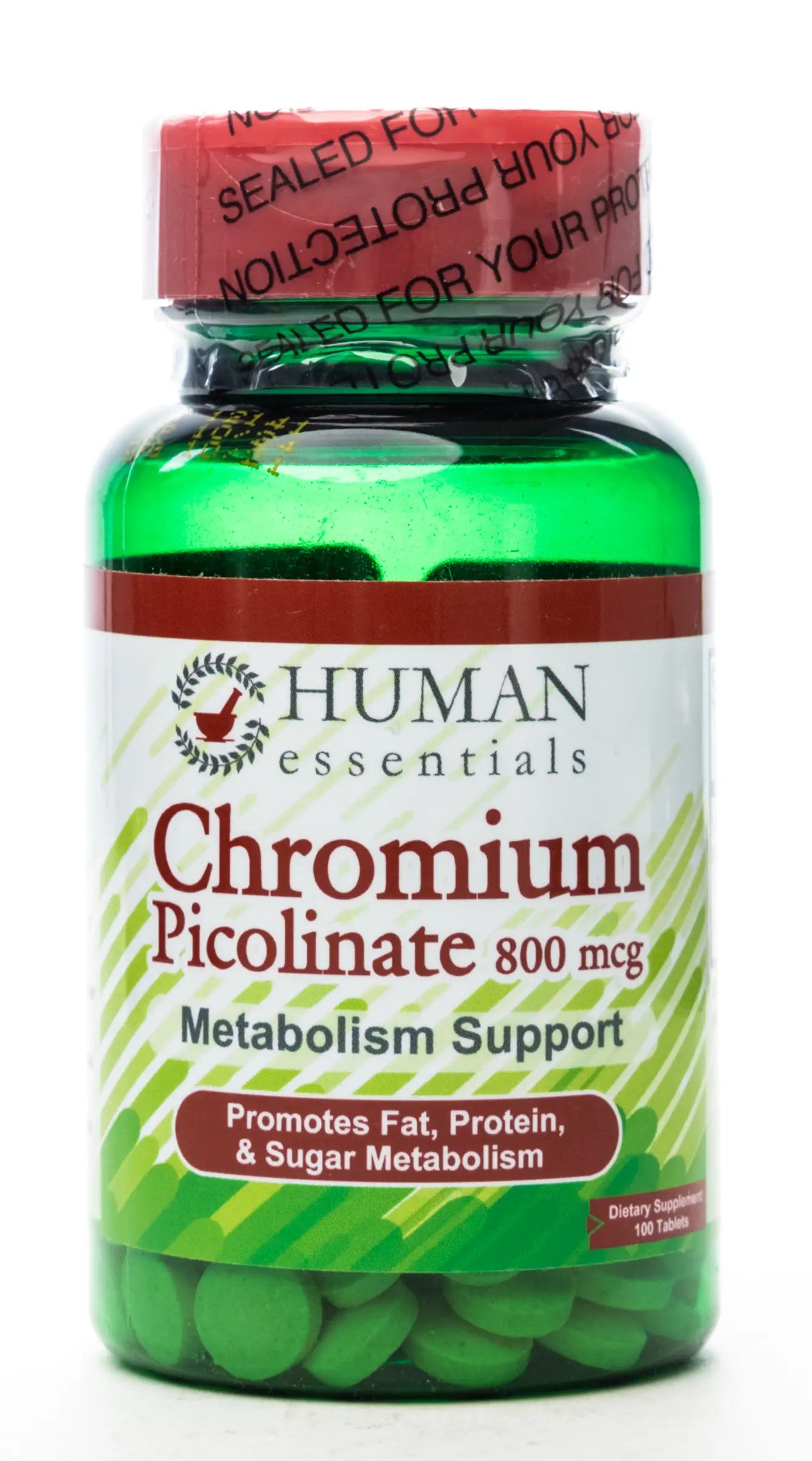 Human Essentials Chromium Picolinate 800mcg 100 Tablet
