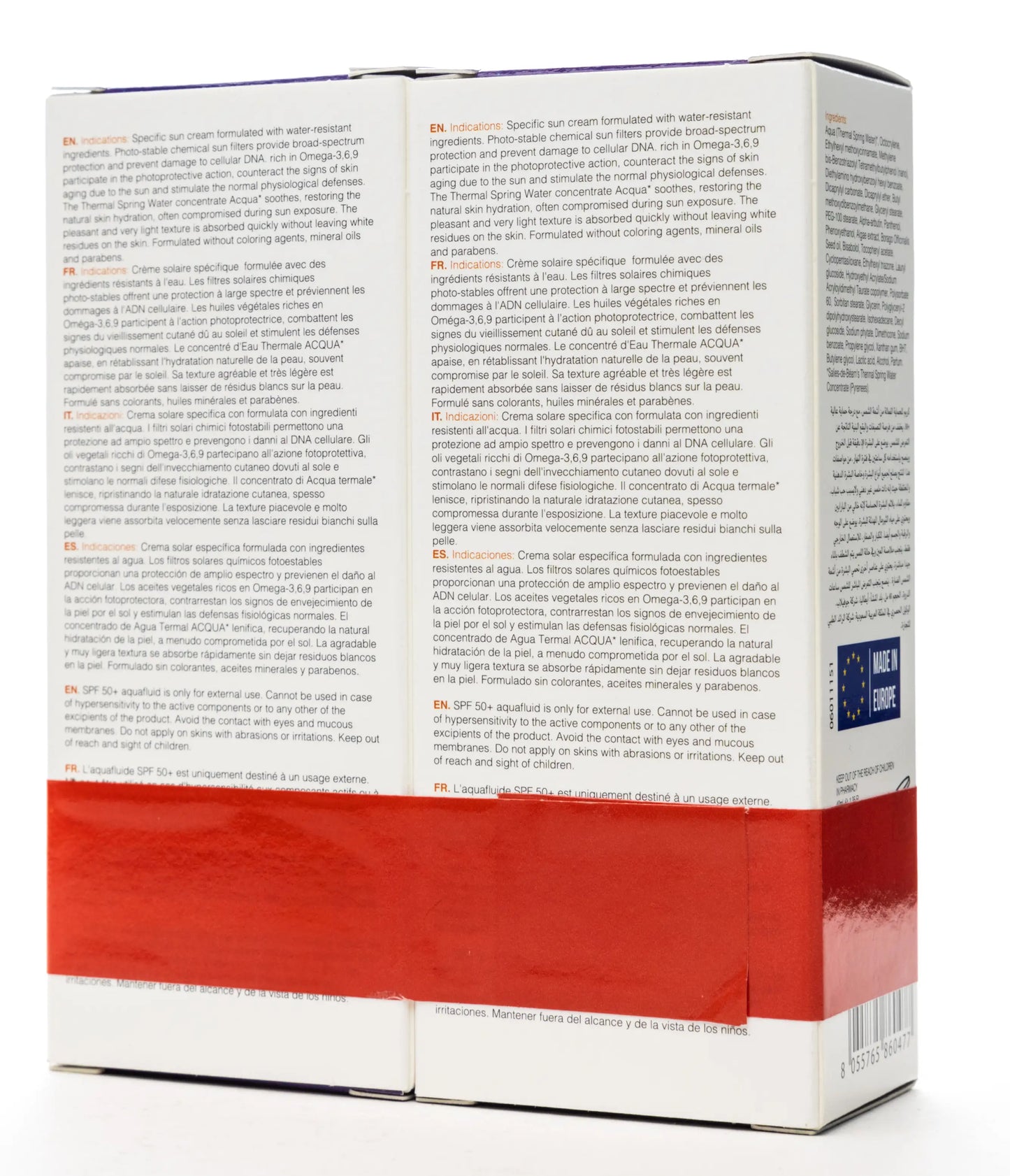 Juvelab Spf 50+ Whitening  Aqua Fluid 40 Ml 1+1 Offer