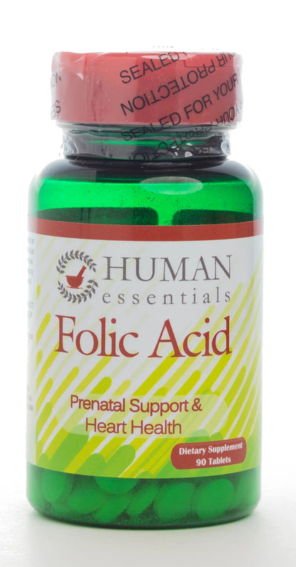 Human Essentials Folic Acid 1200 Mcg 90 Tablet