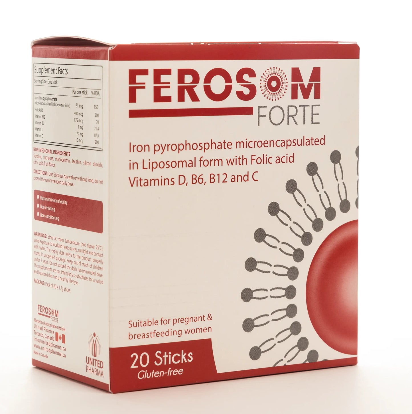 Ferosom Forte 20 Sticks
