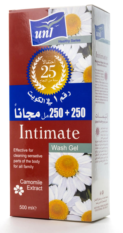 Uni Intimate Wash Gel 500 Ml (250+250) Offer