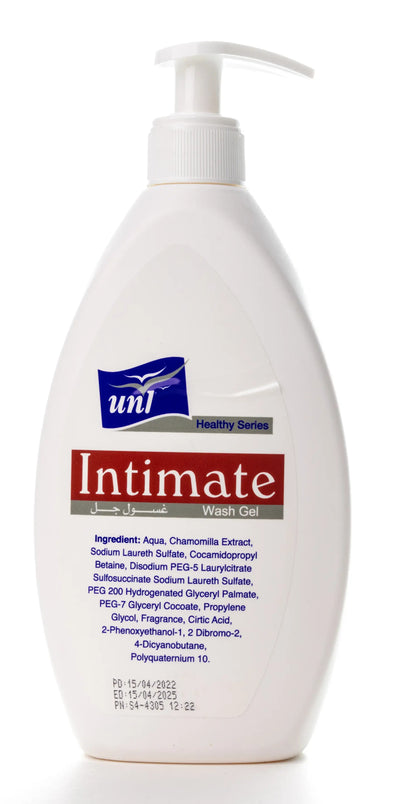 Uni Intimate Wash Gel 500 Ml (250+250) Offer