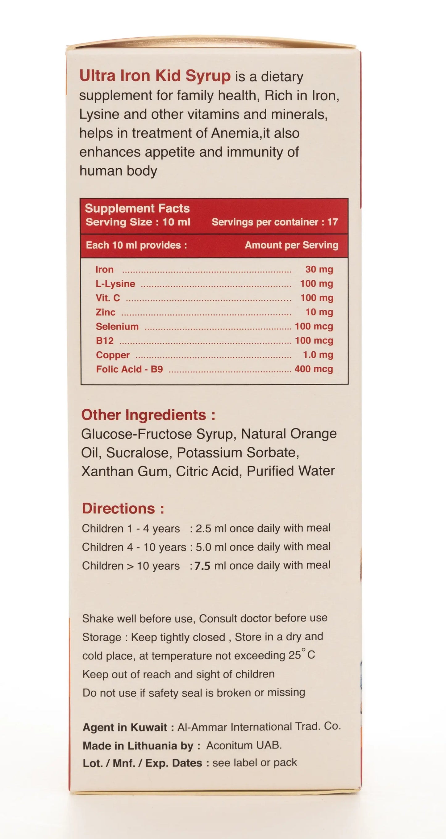 Power Health Ultra Iron Kids Syrup 170 ml