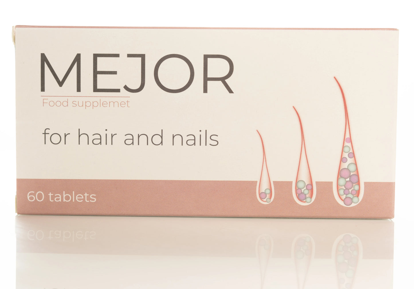 Mejor Hair And Nails 60 Tablet