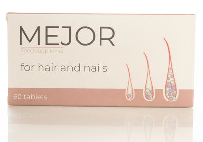 Mejor Hair And Nails 60 Tablet