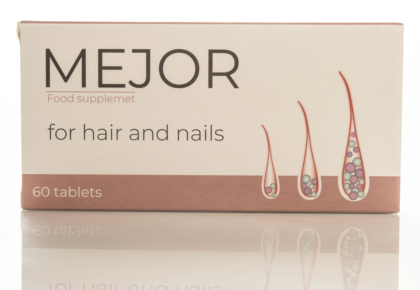 Mejor Hair And Nails 60 Tablet