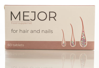 Mejor Hair And Nails 60 Tablet