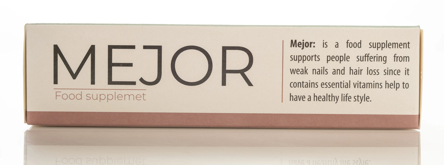 Mejor Hair And Nails 60 Tablet