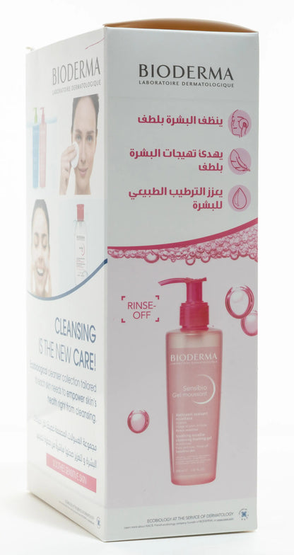 Bioderma Sensibio Cleansing Foaming Gel 500 Ml + 200 Ml Offer Pack