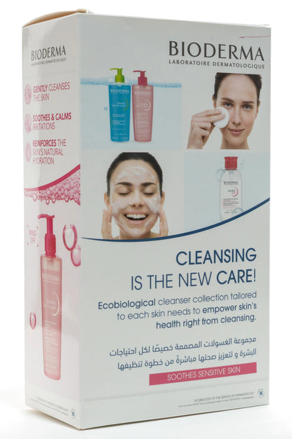 Bioderma Sensibio Cleansing Foaming Gel 500 Ml + 200 Ml Offer Pack