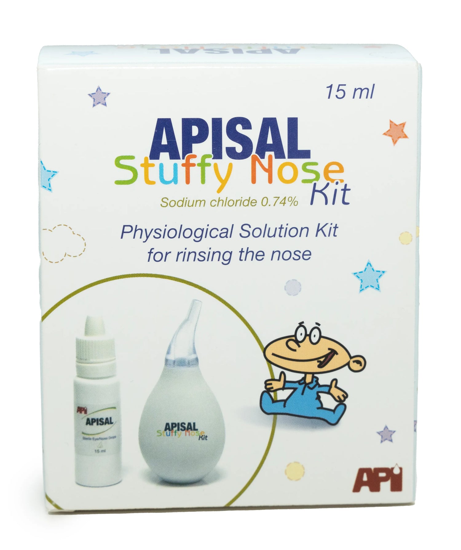 Apisal Stuffy Nose Nasal Drops 15 Ml