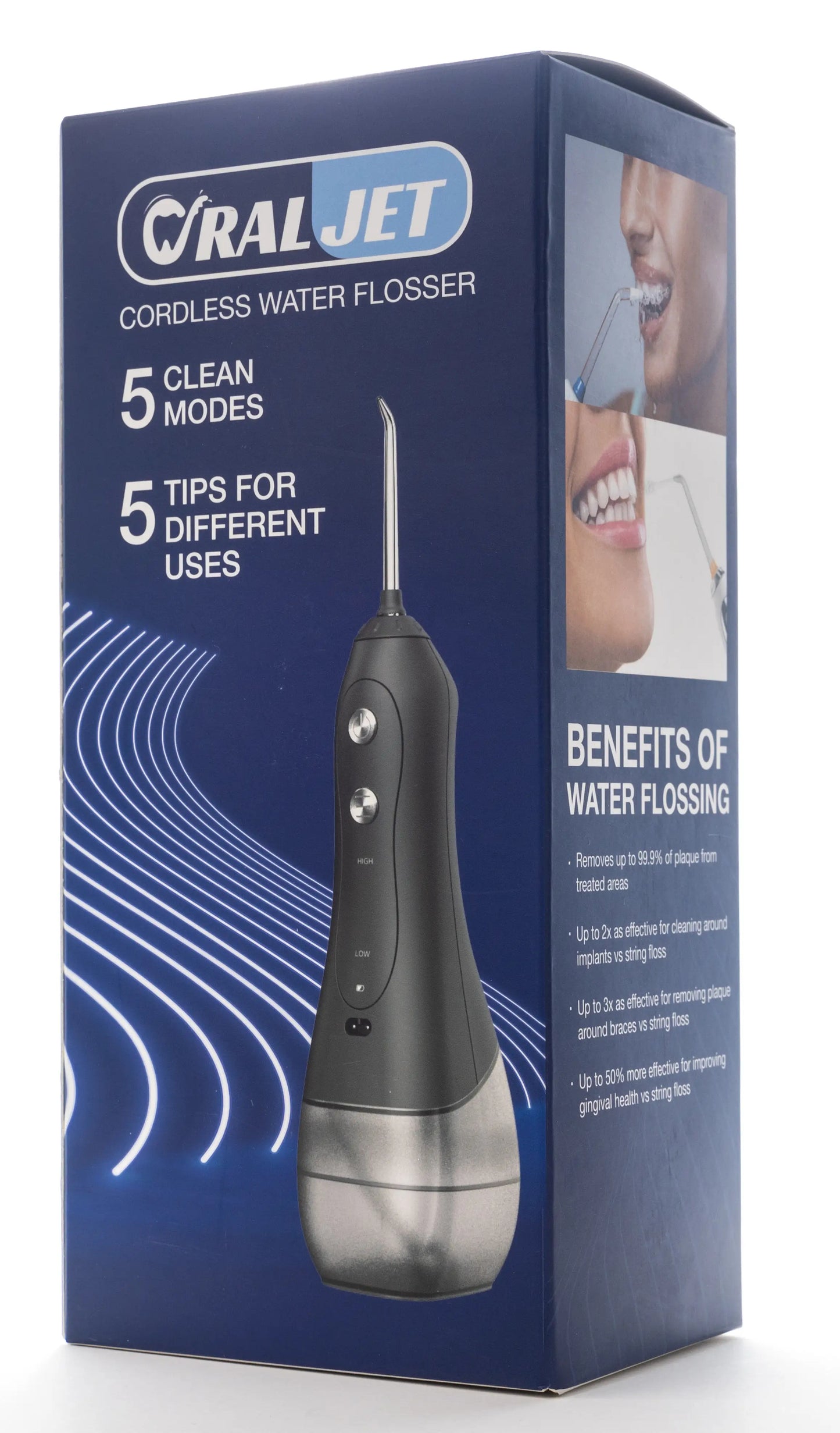 Oraljet Cordless Water Flosser-Black